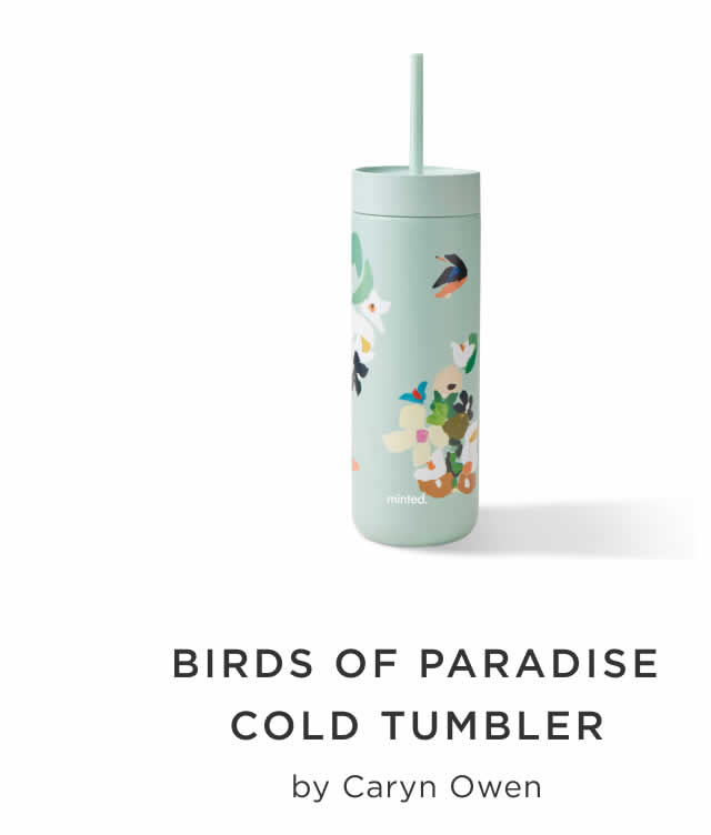 Birds of Paradise Cold Tumbler
