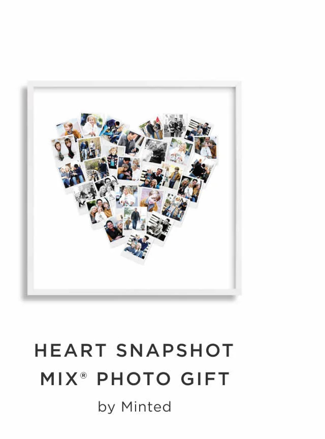 Heart Snapshot Mix® Photo Gift