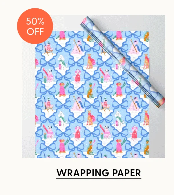 50% Off | Shop Wrapping Paper