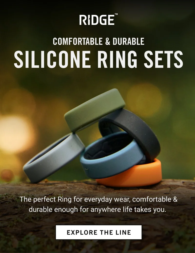 Comfortable & Durable Silicone Ring Sets