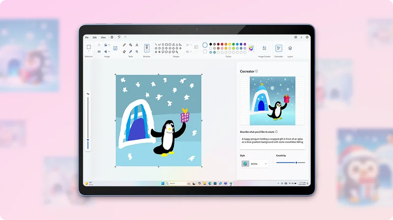 Copilot+ PC feature: Cocreator.