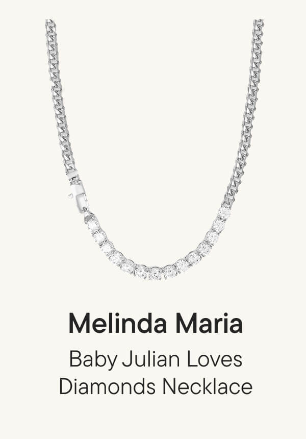 Baby Julian Loves Diamonds Necklace