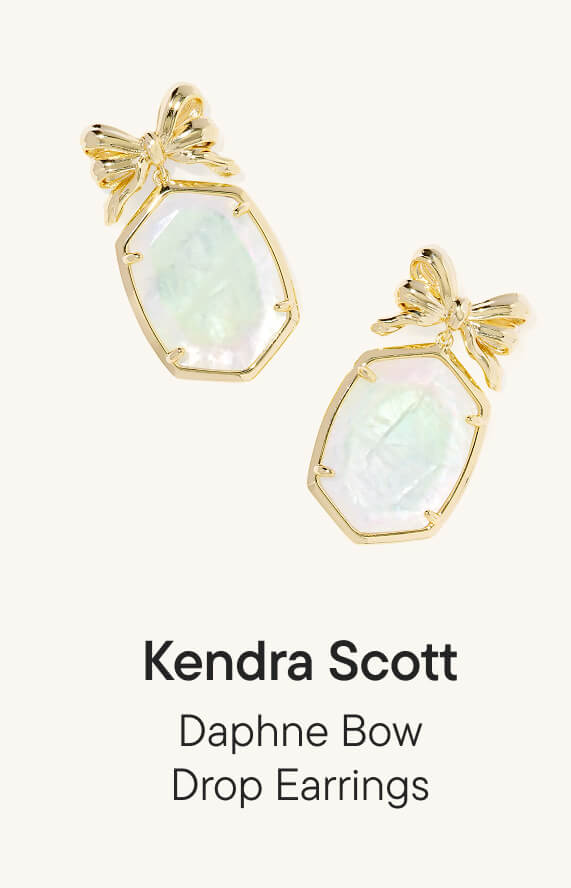 Daphne Bow Drop Earrings