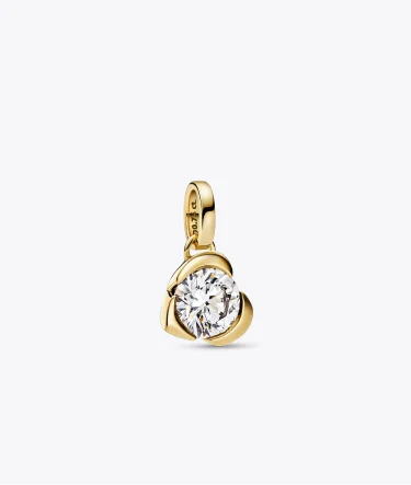 Pandora Talisman 14k Gold Lab-grown Diamond Heart Pendant