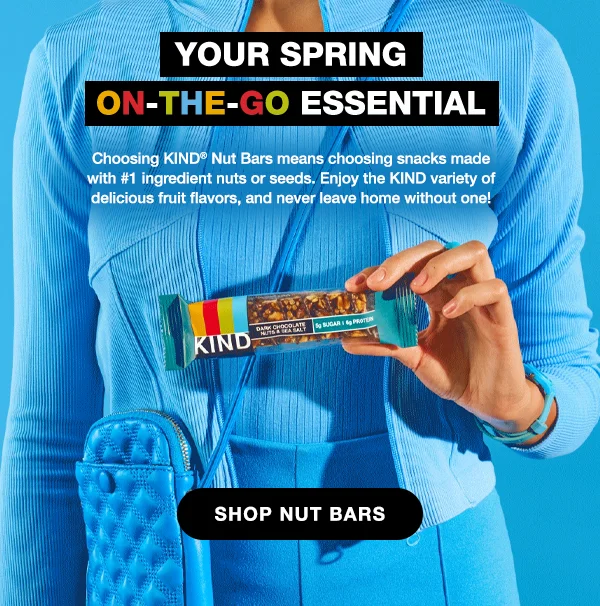 your spring on-the-go essential