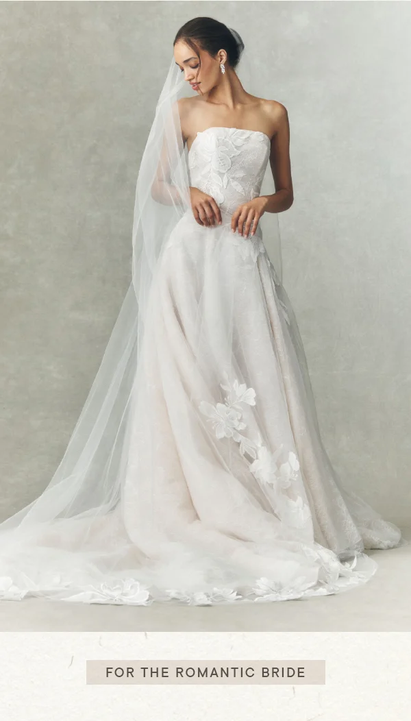 for the romantic bride