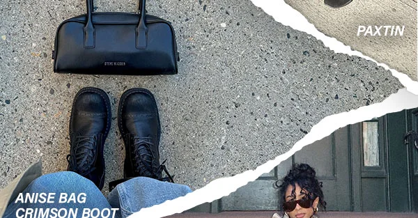 Annise Bag & Crimson Boot