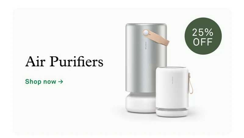 Air Purifiers - 25% off