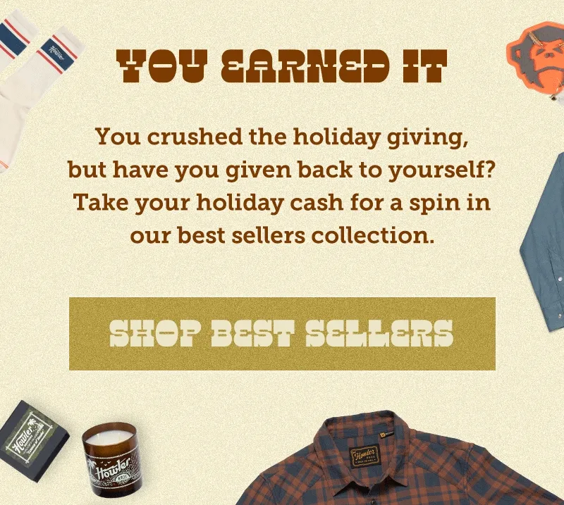 You crushed the holiday giving, but have you given back to yourself? Take your holiday cash for a spin in our best sellers collection.
