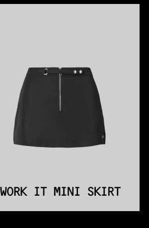 WORK IT MINI SKIRT