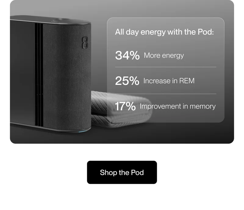 All day energy with the Pod: SHOP THE POD