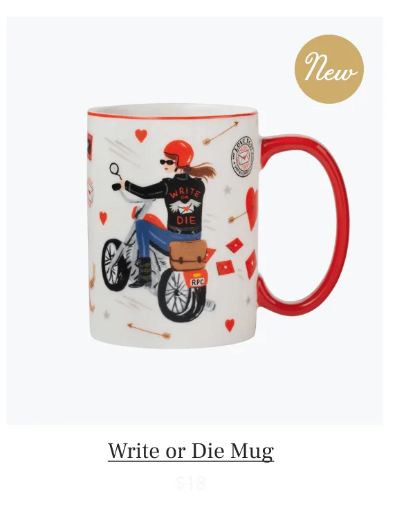 New | Write or Die Mug