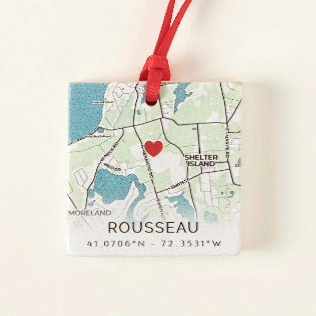 Home Is Where the Heart Is Personalized Ornament