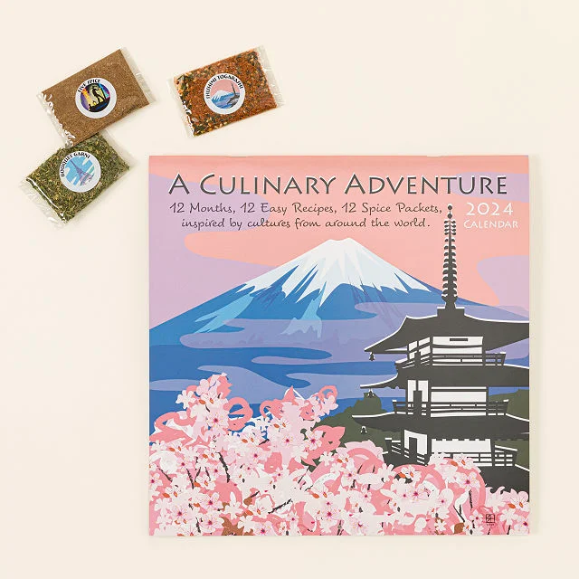 Explore with Spice: A Global Culinary Calendar