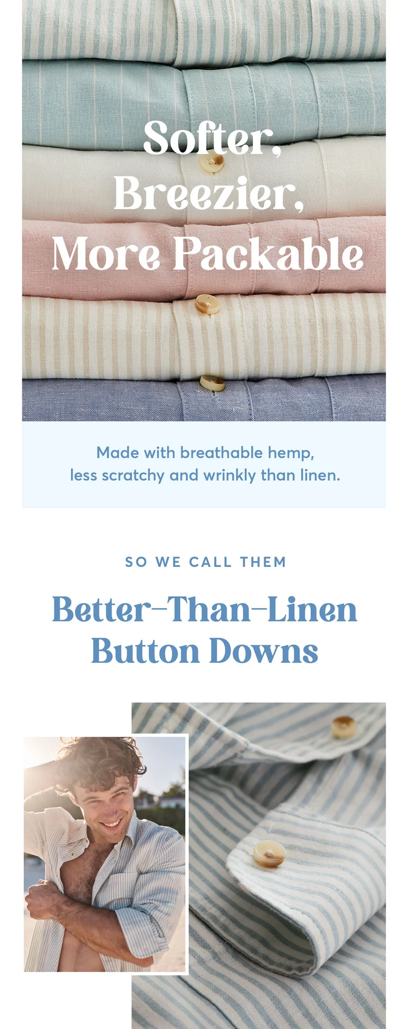 Soft, Breezy, Packable