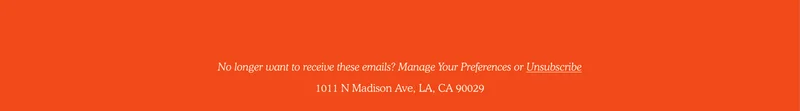 Manage Preferences