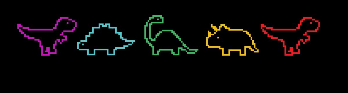 Rainbow Dinobyte