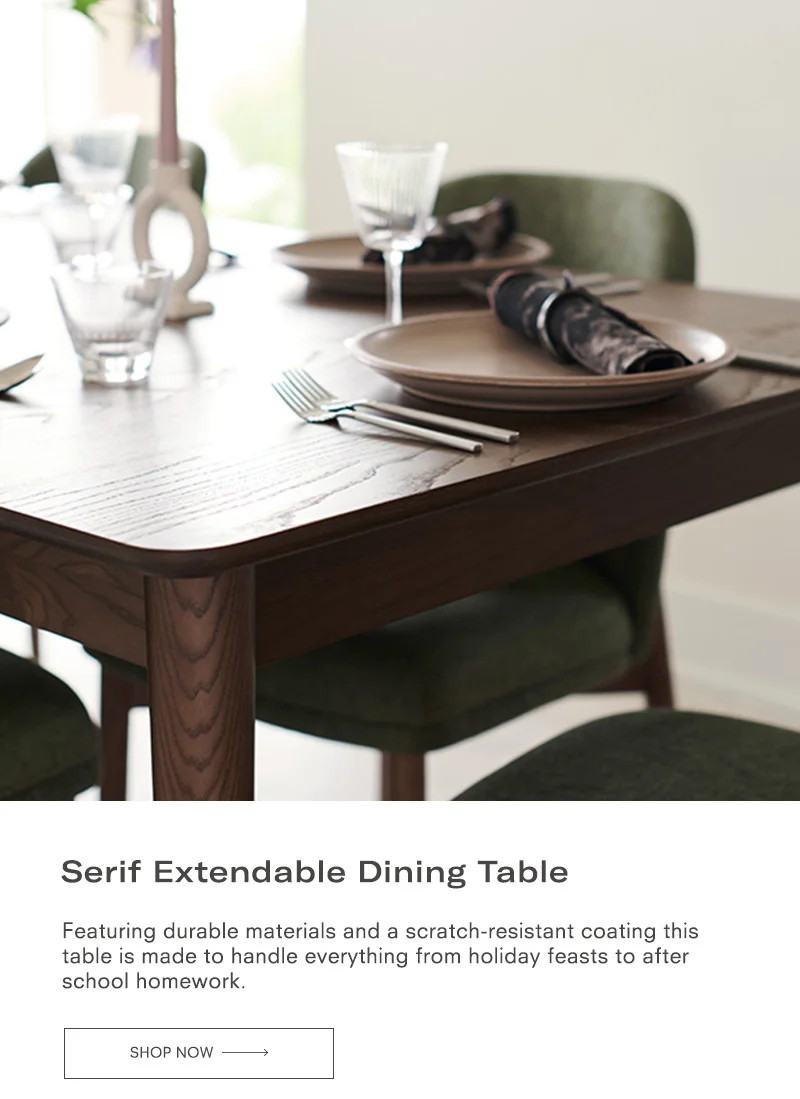 Serif Dining Table