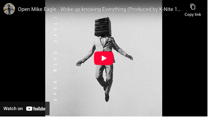 Open Mike Eagle, “woke up knowing everything”