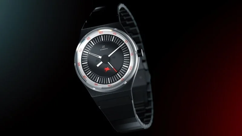 Image may contain: Wristwatch, Arm, Body Part, and Person