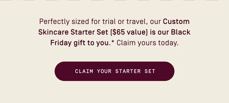 Claim your starter set
