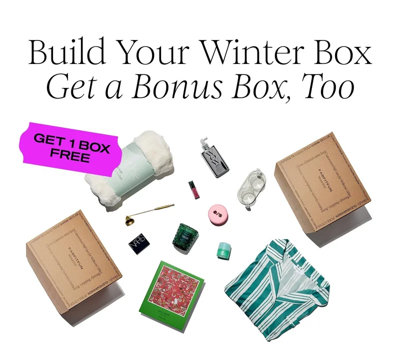 Build Your Winter Box Get a Bonus Box, Too