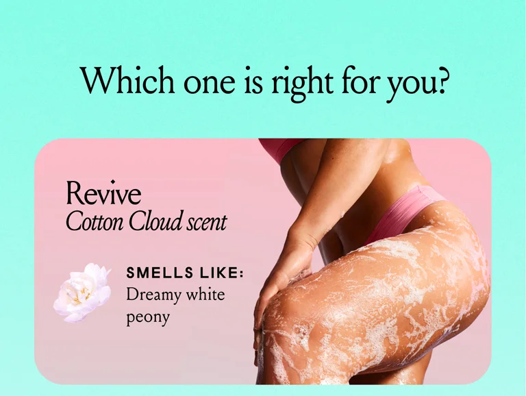 Revive. Cotton cloud scent. Shop Now.