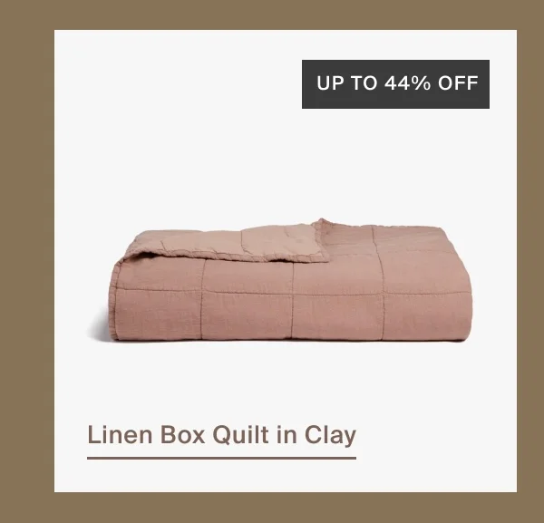 Shop Linen Box Quilt
