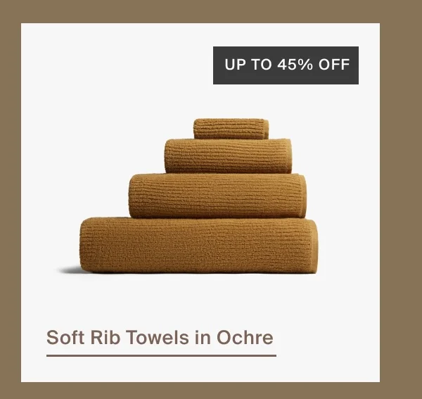 Shop Soft Rib Towels