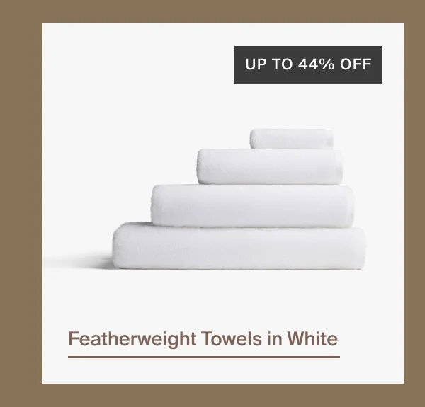 Shop Featherweight Plush Towels
