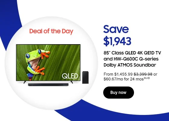 Discover Samsung Fall Sale - Deal of the day