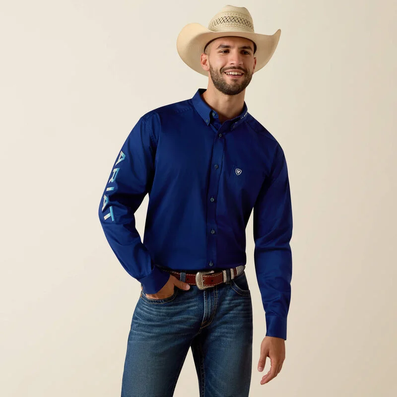 Team Logo Lightweight Twill Classic Fit Shirt