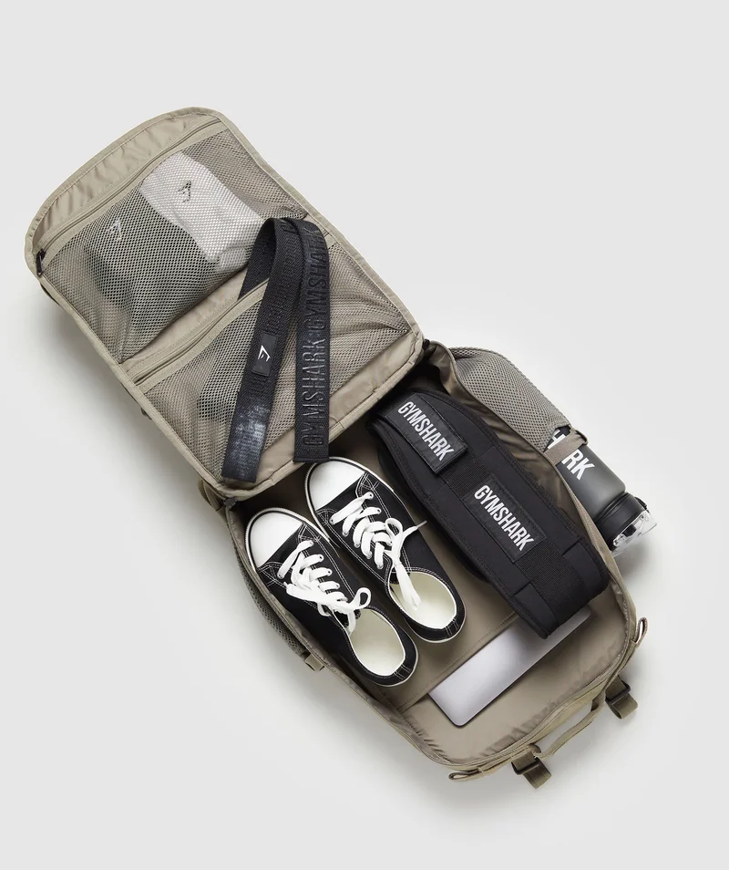 PURSUIT BACKPACK. Linen Brown.