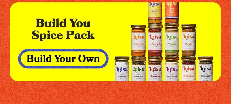 Build Your Spice Pack. Build Your Own
