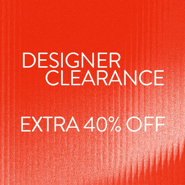 Extra 40% off selected Designer Clearance.