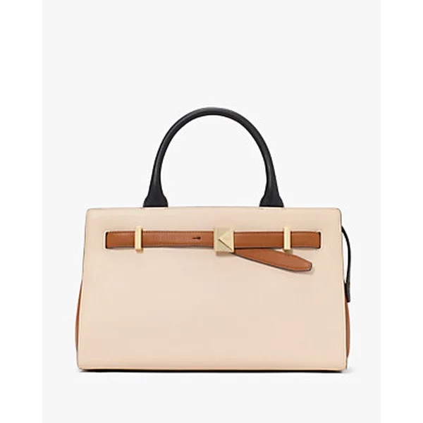 Deco Colorblocked Medium Satchel