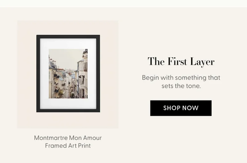 Montmartre Mon Amour - Paris Photography Framed Art Print