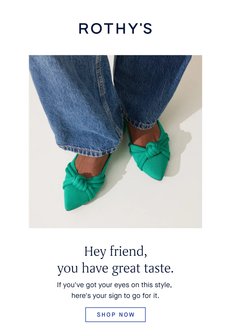 This is your sign to go for it. SHOP NOW
