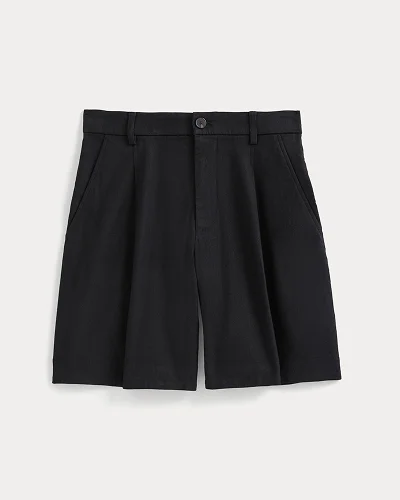 Image | Tailored A-Line Short | Black