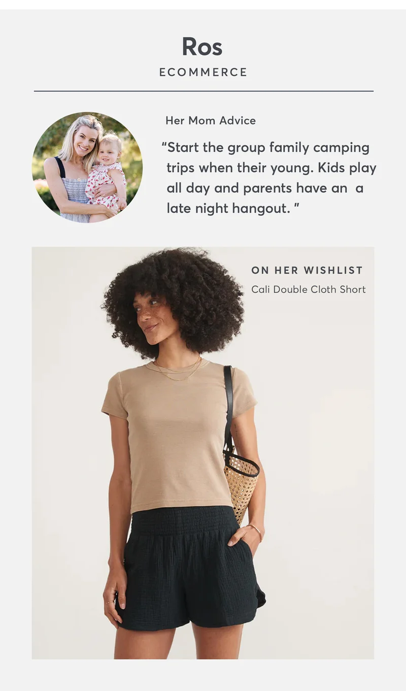 On her wishlist... Cali Short!