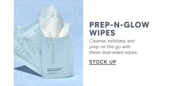 Prep-N-Glow Wipes