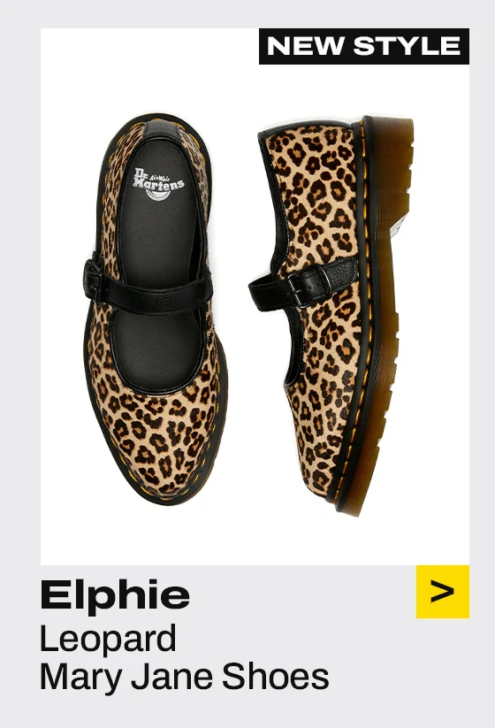 Elphie leopard mary jane shoes