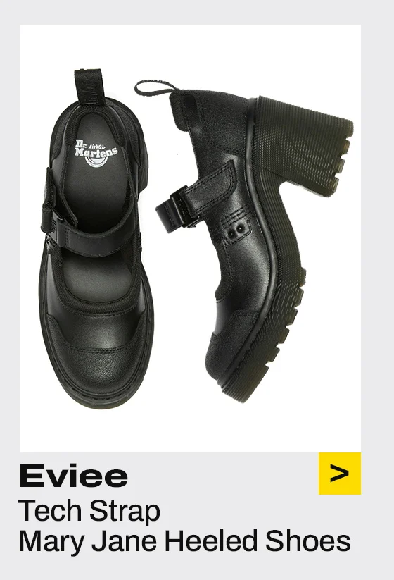 Eviee Tech Strap Mary Jane Heeled Shoes