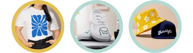Save on iron-on.