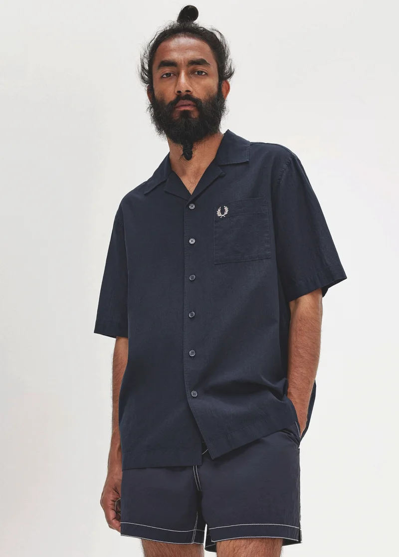 Mens Revere collar shirts - short sleeved