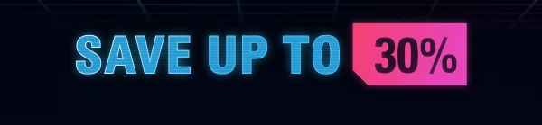 Save up to 30%