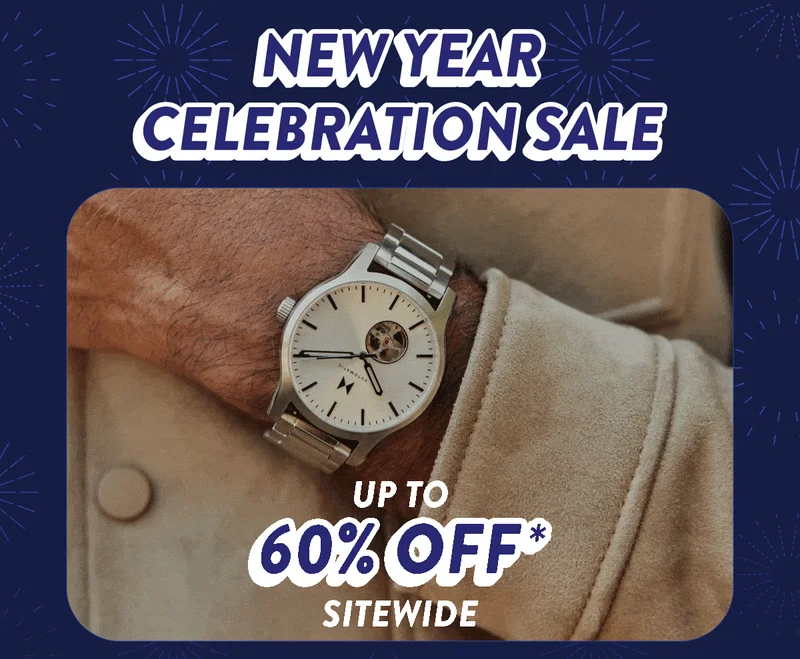 New Year Celebration Sale | Up to 60% off Sitewide