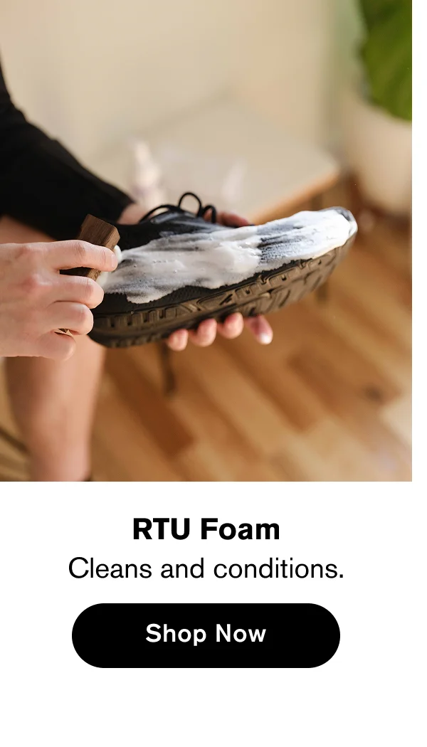 RTU Foam | Cleans and conditions. | Shop Now