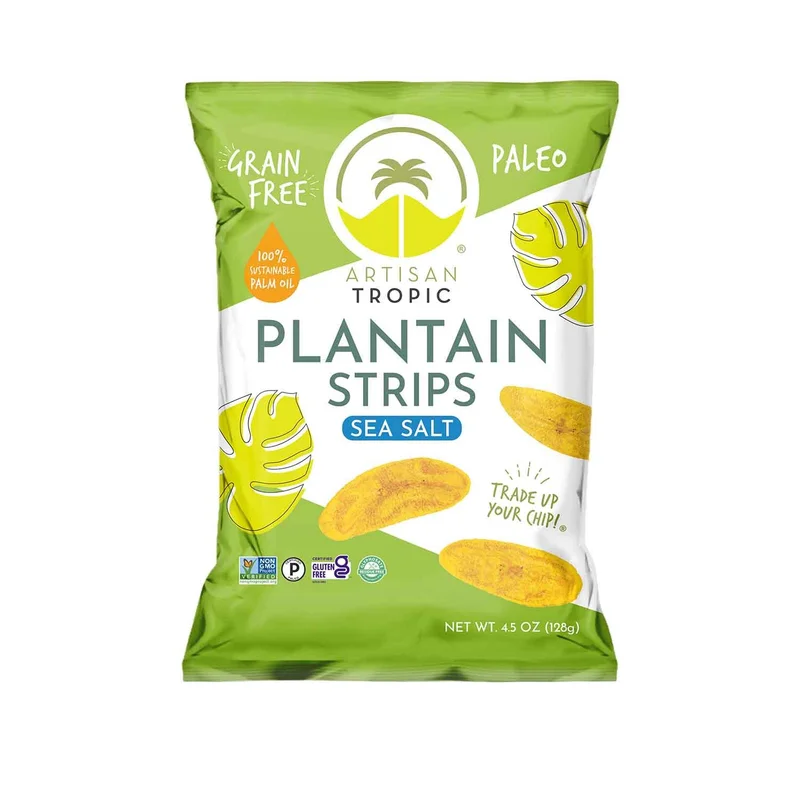 Plantain Strips, Sea Salt, 4.5 Oz