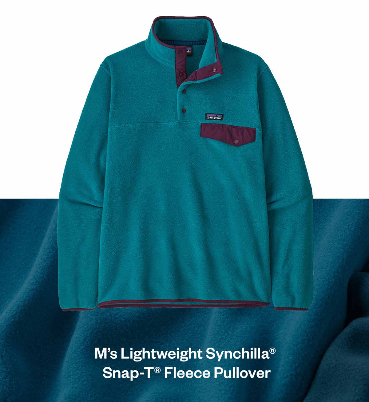 M's Lightweight Synchilla® Snap-T® Fleece Pullover